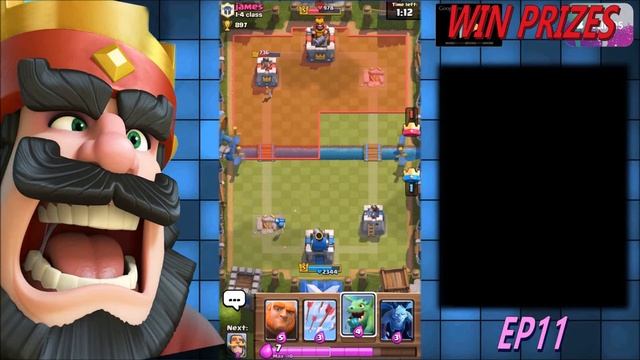 CLASH ROYALE - EP11 - $10 GOOGLE PLAY / iTUNES - GIVEAWAY - First Giant Chest!! смотреть онлайн