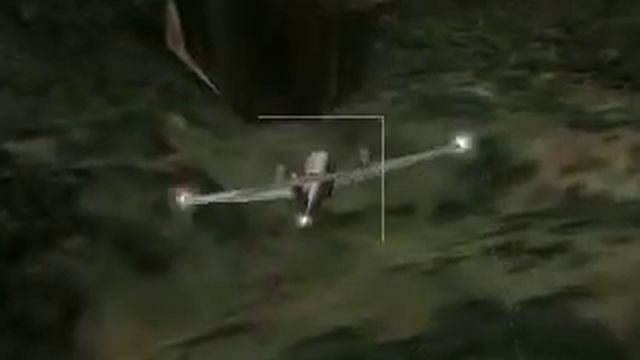 Flying into a cave in X-Plane 9 смотреть онлайн