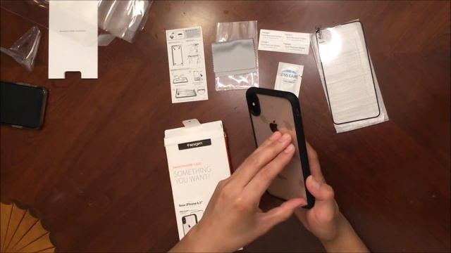 Spigen Ultra Hybrid 360 Case for iPhone XS MAX - Unboxing/Review (Black) смотреть онлайн