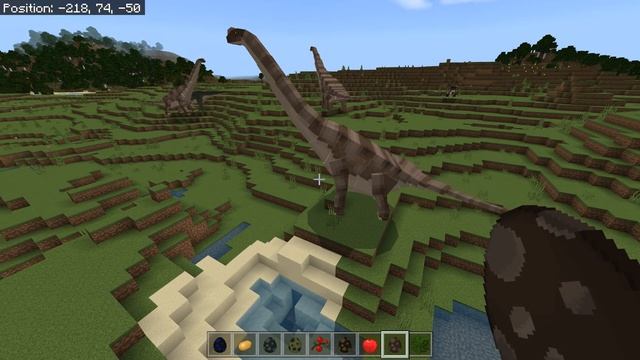 Animals of the Past Addon by Math Showcase New Dinosaurs 4K60FPS Minecraft BedrockPE Dinosaurs Ep53 смотреть онлайн