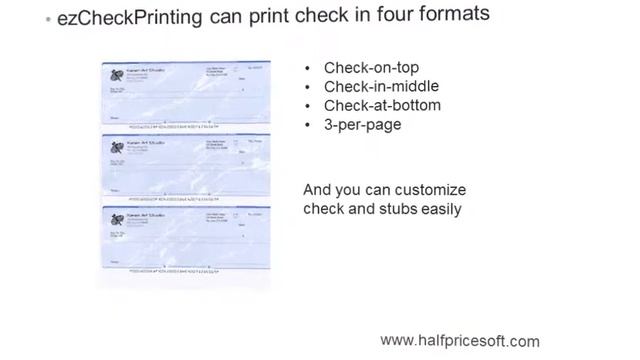 Macintosh Check Printing Software смотреть онлайн