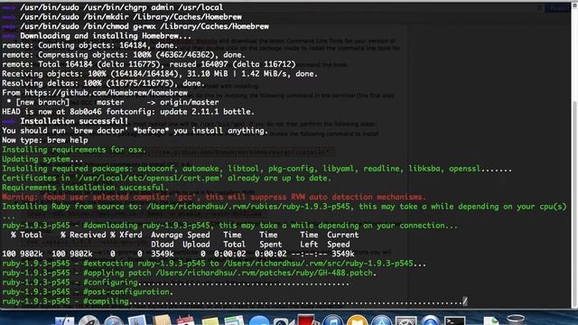 RVM, Ruby, and Rails on Mac OS X Mavericks смотреть онлайн