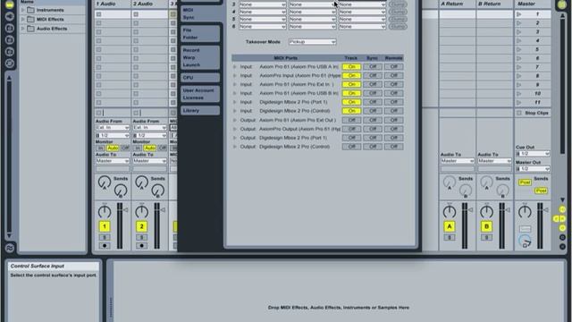 Ableton Live DVDs (4) Preview Lesson 4: MIDI Preference смотреть онлайн