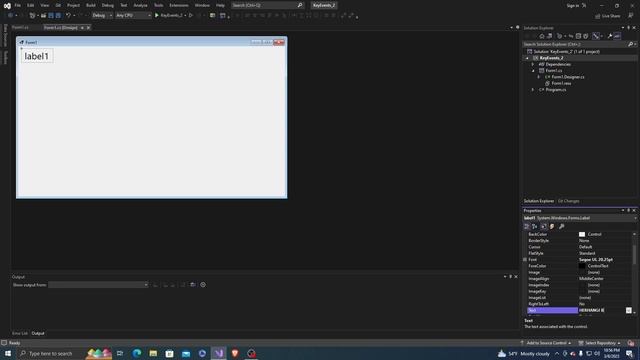C# Windows Forms Dersleri | Key Events 2 | Ders 27 смотреть онлайн