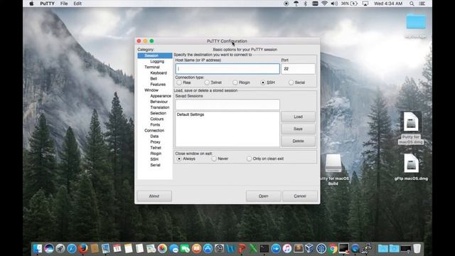 Putty for Mac 6 0 смотреть онлайн