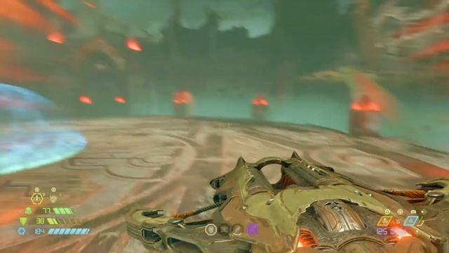DOOM Eternal: The Ancient Gods Part 1 Blood Swamp Boss Battle смотреть онлайн