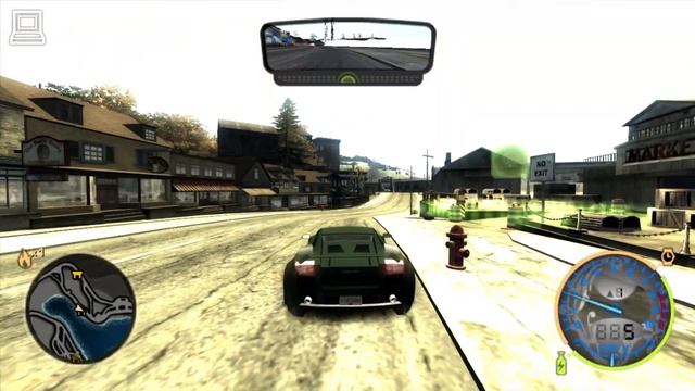 Need For Speed Most Wanted Gameplay ATI Radeon X700 Pro смотреть онлайн