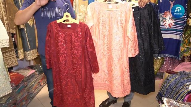 Ladies Stitched Eid Collection 2022 | Fancy Dress Wholesale market | смотреть онлайн