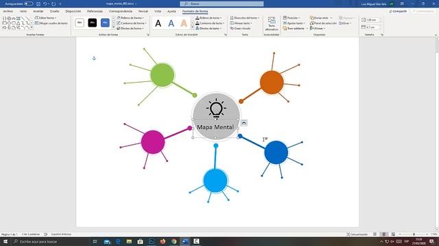 Mapa mental en Word смотреть онлайн