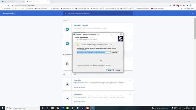 Installer Telegram pour Bureau sur Windows смотреть онлайн