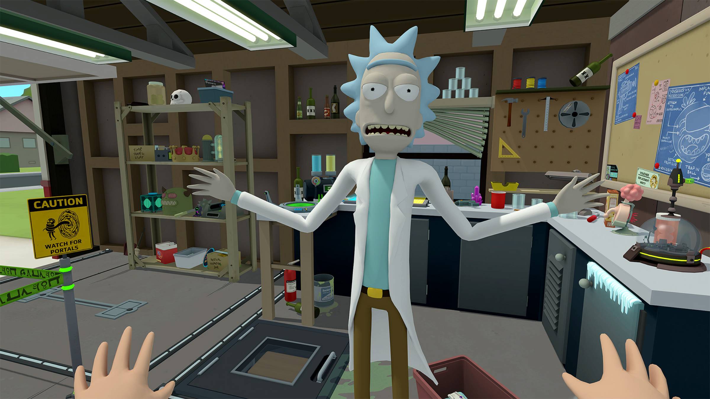 Rick and Morty VR смотреть онлайн