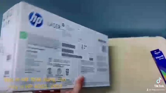Video trên tay hộp mực in HP 151A dùng cho máy in HP 4003, MFP 4103 | DTEX.VN смотреть онлайн