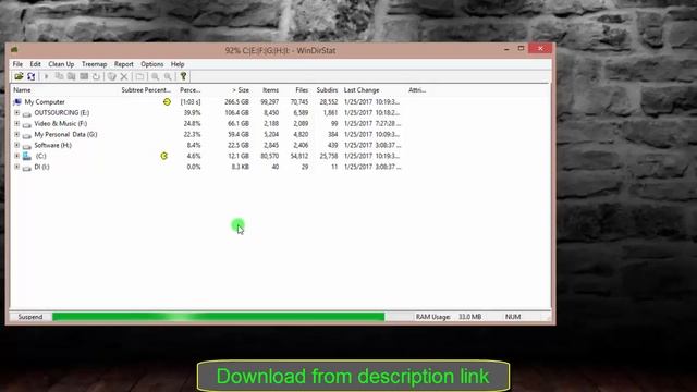 WinDirStat 1.1.2 смотреть онлайн