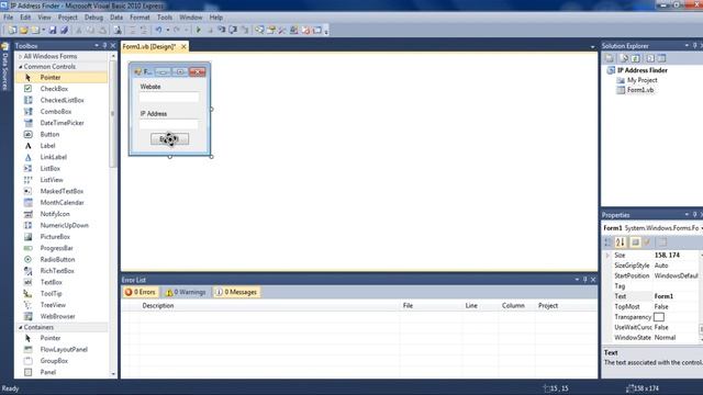 Visual Basic 10 IP Address Finder Tutorial смотреть онлайн