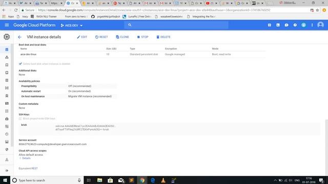 connect to google compute engine from WinSCP and PuttY смотреть онлайн