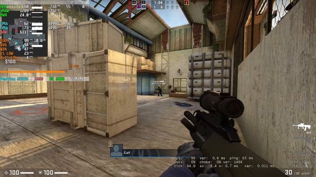 Pentium G3258 + RX 6600 = CS: GO смотреть онлайн
