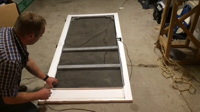 New Life For an Old Screen Door | How To Re-screen смотреть онлайн