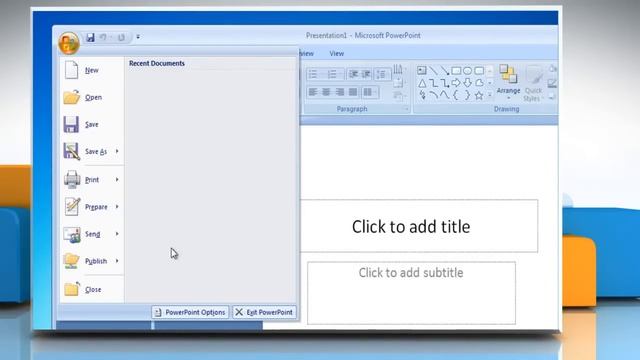 Microsoft® PowerPoint 2007: How to turn off or manage installed add-ins on Windows® 7? смотреть онлайн