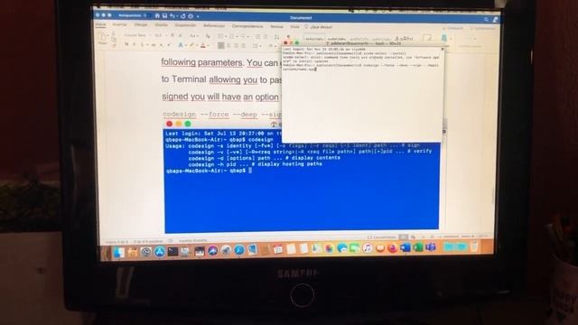 Mac App store Code Signing EXC_CRASH (Code Signature invalid) ERROR FIX... смотреть онлайн