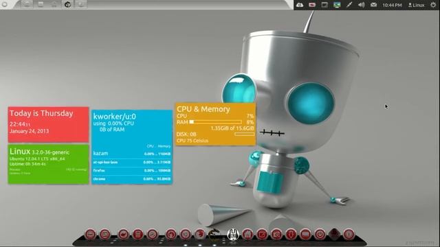 Jessbuntu 64 bit The Eye Candy Os. смотреть онлайн