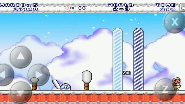 Mario Forever Android Ice Version - World 2 gameplay смотреть онлайн