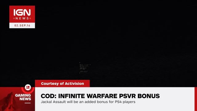 Call of Duty PlayStation VR Experience Free at Infinite Warfare Launch - IGN News смотреть онлайн
