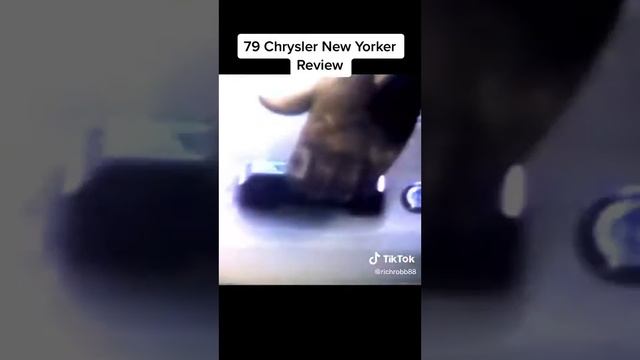 1979 Chrysler New Yorker Review