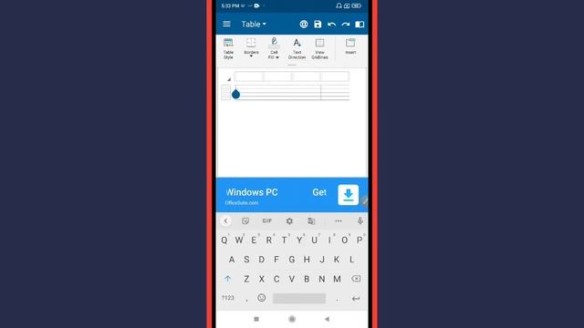 How to Insert Table in Word Document File in OfficeSuite App смотреть онлайн