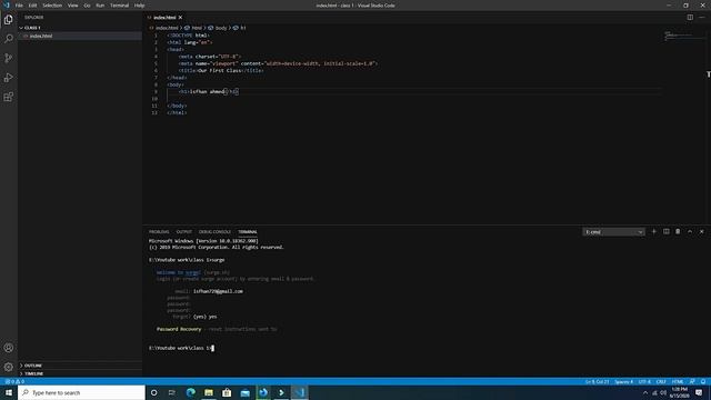HTML5 , GITHUB Action , Surge from scratch Class 1 in URDU and HINDI BY | Isfhan Ahmed смотреть онлайн
