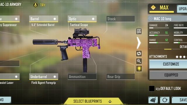 MAC-10 best Loadout hip fire longshots and headshots CoD mobile CODM смотреть онлайн