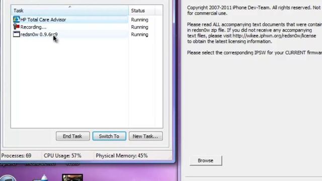 HOW TO FIX REDSNOW CRASHING WHILE JAILBREAKING 4.3.1 & 4.3.2 & 4.3.3 & 5.0.1 смотреть онлайн