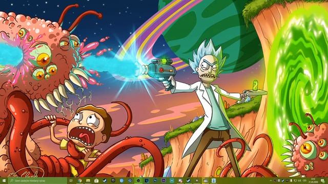Wallpaper Rick and Morty смотреть онлайн