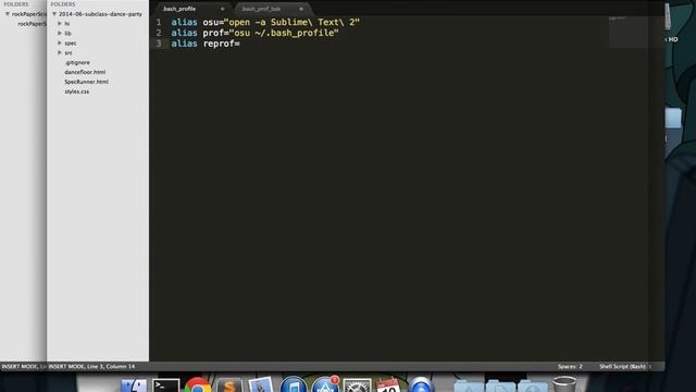 Creating and using .bash_profile смотреть онлайн