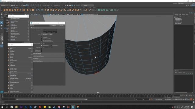 Maya How to Insert Edge Loop Tool смотреть онлайн