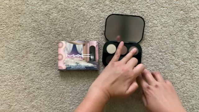 MAC Connect In Color Eye Shadow Palette (Encrypted Kryptonite) Swatch