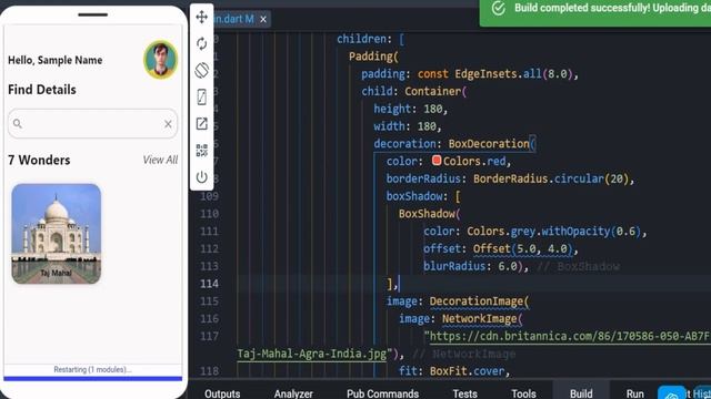 Flutter Ui Design: The 7 Wonders | Flutter Tutorial - 7 | Lpm Softtech смотреть онлайн