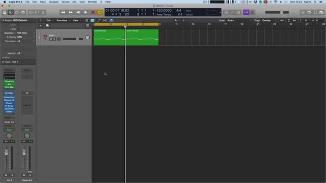 Come registrare un MIDI FX - Logic Pro X - TUTORIAL смотреть онлайн