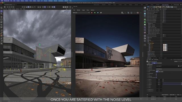 Vray 5.2 Museum Scene for Cinema4D смотреть онлайн