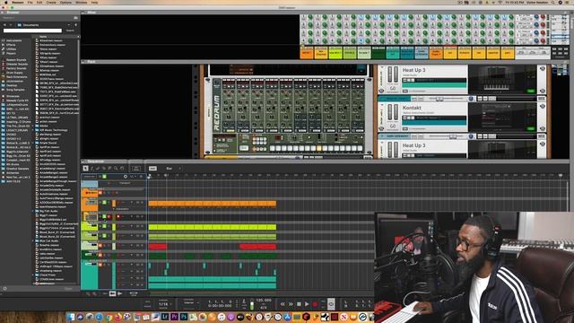 How I made this Trap Rick Ross - Bryson Tiller type beat in Reason Studios using Old Plugins 2020 смотреть онлайн