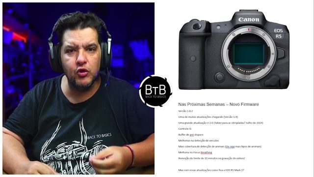 Grande Atualização de Firmware da Canon! смотреть онлайн