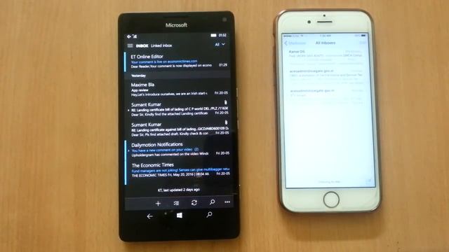 iPhone 6s VS LUMIA 950 XL WINDOWS 10 MOBILE - performance comparison смотреть онлайн