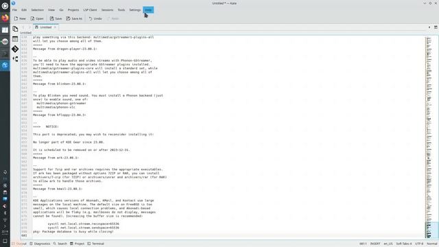 Install FreeBSD 14.0 in QEMU VM with KDE Plasma tutorial kdesrc-build Qt6 - November 2023 - 3dbb087 смотреть онлайн