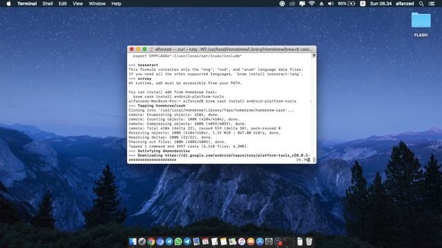 Mac OS - Mirroring Android ke Mac OS [ SCRCPY ] смотреть онлайн