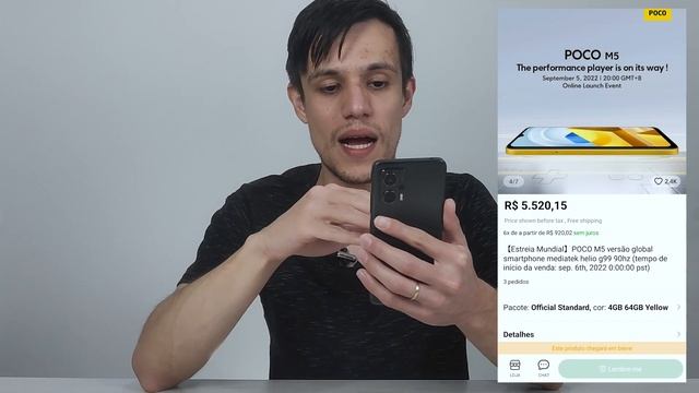 POCO M5 e POCO M5S Lançamento смотреть онлайн