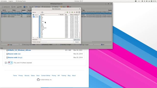 Carga juegos de wii a un pendrive (Debian 11+Wii Backup Fusion) смотреть онлайн