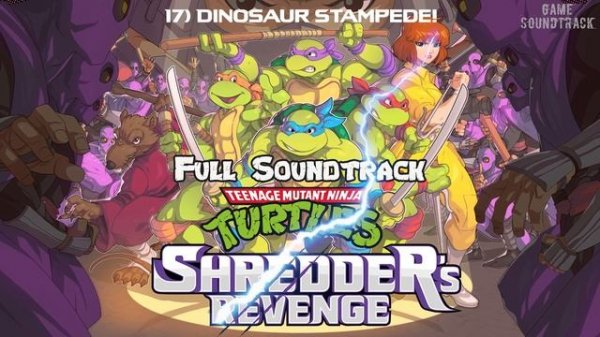 TMNT - Shredder's Revenge (2022) - Full Soundtrack (OST). Game Score. 30 Tracks.