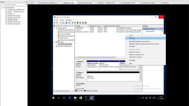 Augmenter la capacité d'une partition ou un disque plein sans le redimensionner sous Windows 7/10/1 смотреть онлайн