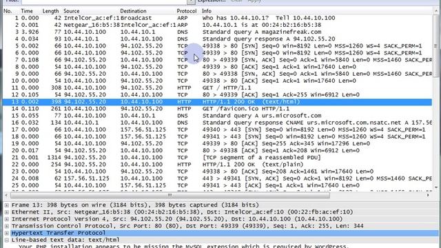 Wireshark Colorize смотреть онлайн