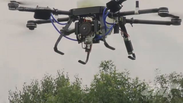 Griffin Pro Hybrid Drone with DLE water-cooled Engine смотреть онлайн