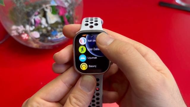 J8 PRO MAX Apple Watch Ultra Replikası Akıllı Saat смотреть онлайн